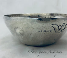Load image into Gallery viewer, English Arts and Crafts Sterling Bowl, Arthur William Morgan, London, 1909