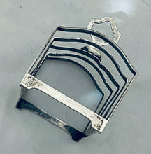 Load image into Gallery viewer, Small Art Deco English Toast Rack, Adie Brothers, Birmingham, 1937