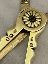 Load image into Gallery viewer, Stunning pair of Georgian grape shears, Charles Rawlings, London, 1820