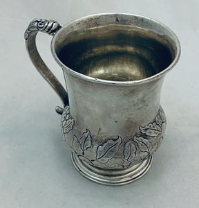 Indian Colonial Silver Mug, Pittar & Co, Calcutta, 1825-1848