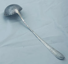 Load image into Gallery viewer, Irish Celtic Point Bright-Cut Soup Ladle, John Shiels, Dublin, 1790