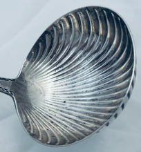 Load image into Gallery viewer, Irish Celtic Point Bright-Cut Soup Ladle, John Shiels, Dublin, 1790