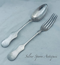 Load image into Gallery viewer, Austro-hungarian Fork and Spoon set, c.1900-1920