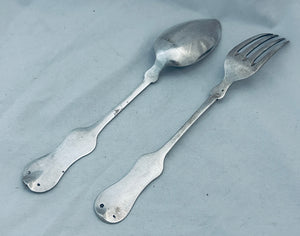 Austro-hungarian Fork and Spoon set, c.1900-1920