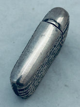 Load image into Gallery viewer, Decorative English Sterling Vesta, William Oliver, Birmingham, 1897