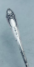 Load image into Gallery viewer, Heavy English Asparagus Scoop, Roberts &amp; Belk, Sheffield, 1915