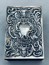 Load image into Gallery viewer, Large English Sterling Matchbox Case, William Comyns, London, 1903