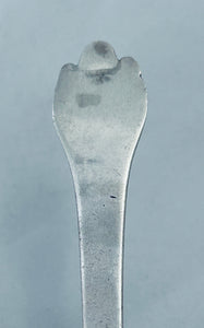 Early English Trefid Dessert Spoon, Edward Hulse, London, c.1690