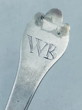 Load image into Gallery viewer, Early English Trefid Dessert Spoon, Edward Hulse, London, c.1690