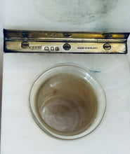 Load image into Gallery viewer, Elegant Marble and Sterling Ink and Pen Stand, Henry Griffith &amp; Sons Ltd, London, 1946