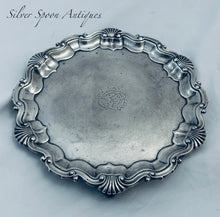 Load image into Gallery viewer, Small Sterling Three Footed Salver, Goldsmith and Silversmiths Company, London, 1903