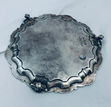 Load image into Gallery viewer, Small Sterling Three Footed Salver, Goldsmith and Silversmiths Company, London, 1903