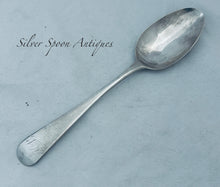 Load image into Gallery viewer, Rare Early Canadian Tablespoon, René Blache, Montreal, c.1800