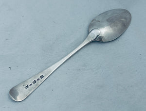 Rare Early Canadian Tablespoon, René Blache, Montreal, c.1800