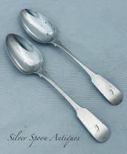 Load image into Gallery viewer, Pair of Scottish Provincial Teaspoons, unascribed &#39;HS&#39; - probably Banff