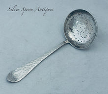 Load image into Gallery viewer, Arts and Crafts Sterling Sifter Spoon, Charles Edwards, London, 1922