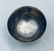 Load image into Gallery viewer, Aesthetic Movement Indian Silver Bowl, Arlington &amp; Co, Calcutta, c.1880