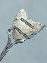 Load image into Gallery viewer, Tasmanian sterling and Trigonia shell spoon, W GOLDING, Hobart, c.1900