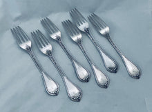 Load image into Gallery viewer, Set of Six American Coin Silver Forks, NE Crittenden, Ohio, 1829-1872