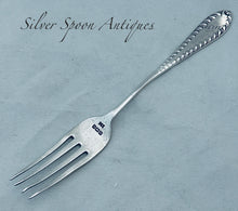 Load image into Gallery viewer, English sterling dessert fork, Charles Wilkes, Birmingham, 1912