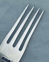 Load image into Gallery viewer, English sterling dessert fork, Charles Wilkes, Birmingham, 1912