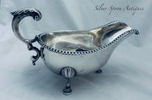 Load image into Gallery viewer, Victorian English Sterling Sauce Boat, Edward &amp; John Barnard, London, 1864