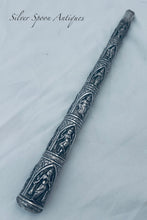 Load image into Gallery viewer, Large Indian Swami Silver Umbrella Handle, Madras, c.1900