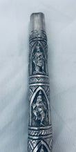 Load image into Gallery viewer, Large Indian Swami Silver Umbrella Handle, Madras, c.1900