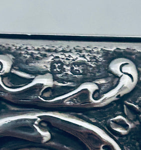 Lovely English Sterling Silver Purse, Horton & Allday, Birmingham, 1897