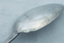 Load image into Gallery viewer, English Provincial Sterling Bright-Cut Table Spoon, Joseph Hicks, Exeter, c.1800